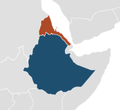 Map — Ethiopia + Eritrea